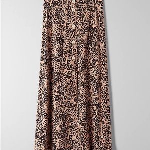 Wilfred Leopard print Amelie Skirt